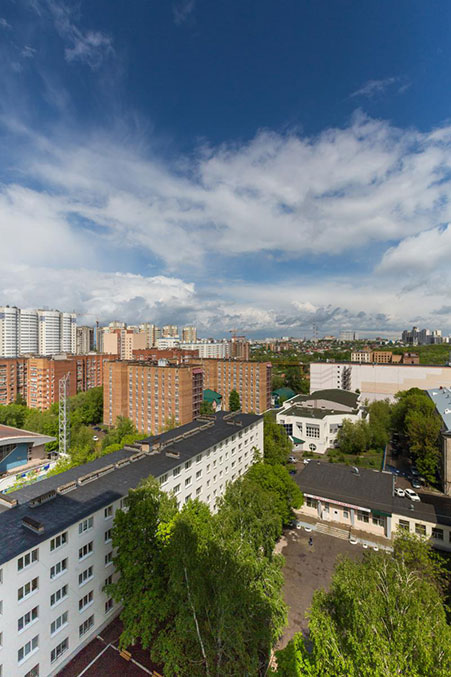 View from the students dormitory